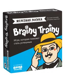 Настільна гра Brainy Trainy Залізна логіка. Банда Розумників (УМ548)