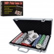 Набор для игры в покер 300 фишек в чемодане D4 - mpl D4