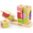 Деревянная игрушка пазл-пирамидка Viga Toys Насекомые (50158) - afk 50158