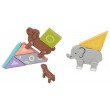 Магнітна гра Hola Toys Танграм тварини, 225 варіантів збору гри (E 7982)