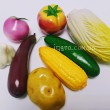 Дидактичний матеріал для Нуш. Муляжі Овочі, демонстраційний набір - нуш овощи