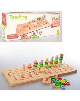 Дерев'яна іграшка Набір першокласника Вчимося рахувати (MD 1138) - mpl MD 1138