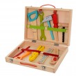 Деревянная игрушка Набор инструментов в чемодане (10 предметов) MD 1095 - mpl MD 1095
