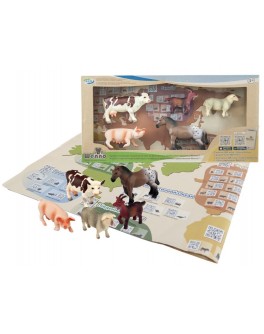 Обучающий игровой набор с QR-картой Wenno Животные Ферма S2 (WEU1706) - KDS WEU1706