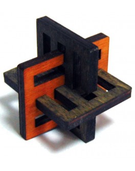 3D-головоломка деревянная Крест Акиямы - kgol 0309