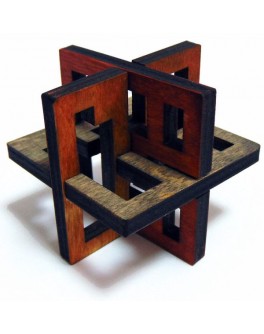 3D-головоломка деревянная Латтис 3 - kgol 0310