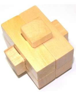 Деревянная головоломка Крест асимметричный - kgol 146