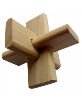 Головоломка деревянная Крест ОСС КрутьВерть - KV 42015