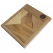 Головоломка деревянная Черный квадрат (малый) КрутьВерть - KV 65014