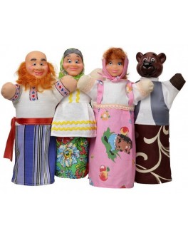 Домашний кукольный театр Сказка Маша и Медведь - alb В068