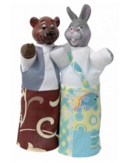 Ляльки-рукавички Ведмідь та Заєць