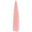Розовая башня 10 кубиков. Методика Монтессори - SV розовая башня 10
