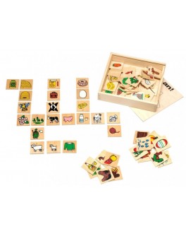 Деревянная игра Составь цепочку Lam Toys - lam 5032