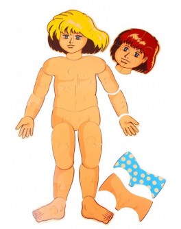 Деревянная игрушка пазл Большой мальчик Lam Toys - lam 1451