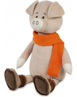Мягкая игрушка Свин Барри в шарфике, 33 см - SGR MT-MRT031811-33S