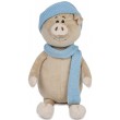 Мягкая игрушка Свин Бен с шарфом и шапкой, 22 см - SGR MT-MRT031801-22