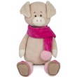 Мягкая игрушка Свинка Ася в шарфике, 28 см - SGR MT-MRT031813-28
