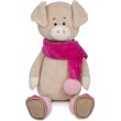 Мягкая игрушка Свинка Ася в шарфике, 33 см - SGR MT-MRT031813-33S
