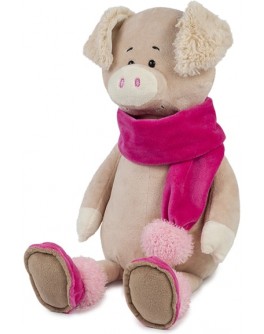 Мягкая игрушка Свинка Ася в шарфике, 20 см - SGR MT-MRT031813-20