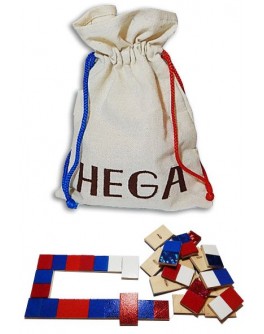 Деревянная игра Сенсорное Домино Hega - hega 118