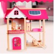 Деревянный домик для куклы с мебелью (MD 1068) - mpl MD 1068