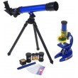 Набір оптичних приладів мікроскоп, телескоп, аксесуари CQ 031 - mpl CQ-031
