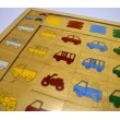 Деревянная игра Классификация. Найди гараж Lam Toys - lam 1316