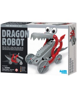 Навчальні іграшки STEM Конструктор 4M Робот-дракон
