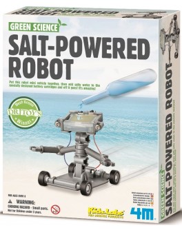 Навчальні іграшки STEM Конструктор 4M Робот на енергії солі