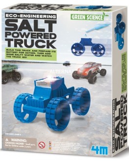 Навчальні іграшки STEM Конструктор 4M Вантажівка на енергії солі