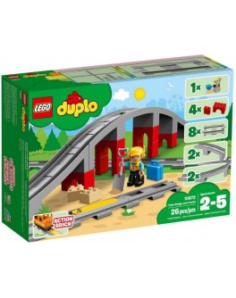 Конструктор LEGO DUPLO Железнодорожный мост и рельсы (10872) - bvl 10872