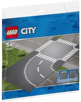 Конструктор LEGO City Поворот и перекресток (60237) - bvl 60237