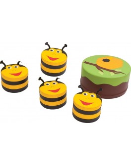 Комплект мягкой детской мебели KIDIGO Пчелка - KIDI EKZNB-P