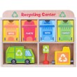 Дерев'яна іграшка Центр сортування і переробки сміття