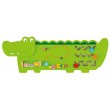 Настінна іграшка бізіборд Viga Toys Крокодил (50469) - afk 50469