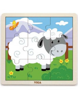 Пазл з дерева Viga Toys Вівця (51437) - afk 51437