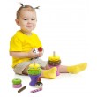 Іграшка дерев'яна Viga Toys Морозиво з фруктами. Вишенька (51322) - afk 51322