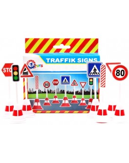 Набір дорожніх знаків - mlt 4357