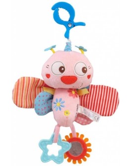 Іграшка-підвіска з гризуном Baby Mix Метелик, 22 см - ves P/1130-0200