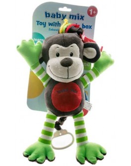 Іграшка-підвіска плюшева Baby Mix Мавпа, 30 см - ves TE-8124-30Y