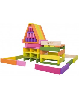 Дерев'яна іграшка Classic World Будівельні планки 100 штук - CW 3529