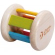Дерев'яна іграшка Classic World Брязкальце каталка Різнобарвний циліндр - CW 3053