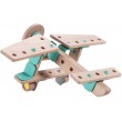 Дерев'яна іграшка Classic World Конструктор Літак 27 деталей - CW 3905