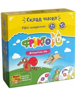 Карточная игра Фрукто-10 Банда умников  - pi УМ002/УКР002