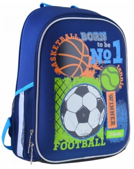Рюкзак шкільний каркасний 1 Вересня H-27 Football winner - poz 557713