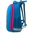 Рюкзак шкільний каркасний YES H-12-1 Hearts turquoise, 38х29х15 - poz 554490