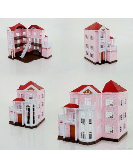 Будиночок-конструктор триповерховий Щаслива сім'я - igs 1513