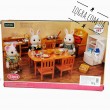 Набор мебели Счастливая семья Кухня для кукол лол - igs Т 04