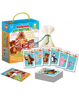 Карткова гра Vladi Toys Фабрика десертів (VT2308-10) - VT2308-10