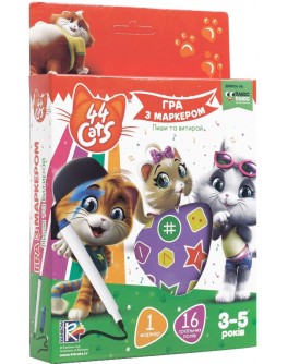 Гра з маркерами Vladi Toys 44 Коти 3-5 років (VT5010-15) - VT5010-15